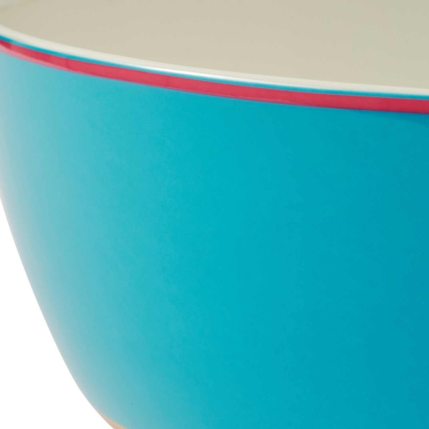 Calypso Turquoise Serving Bowl image number null